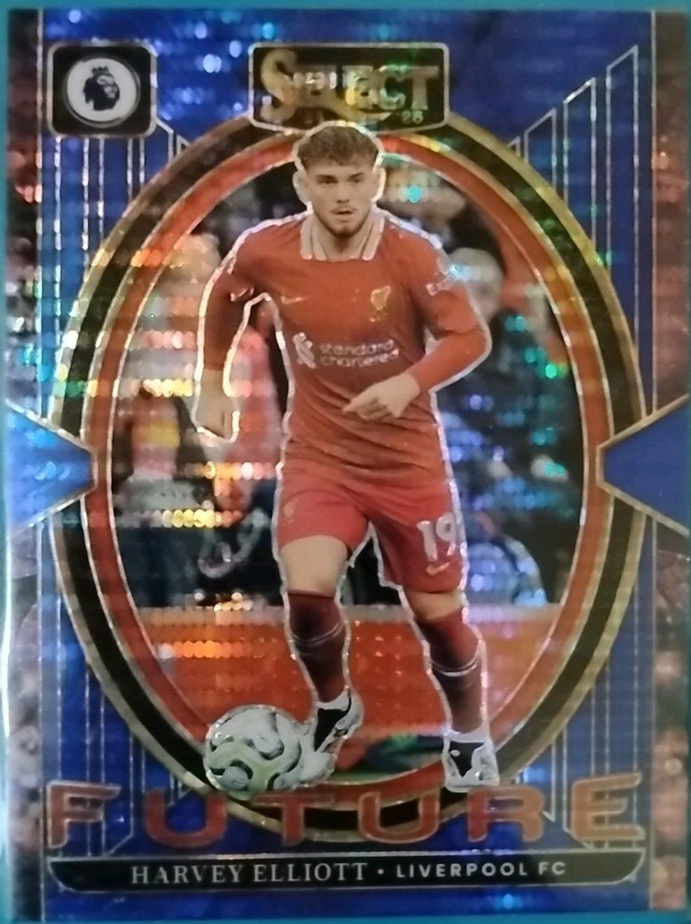 Harvey Elliott [Blue Pulsar] #22 Prices | 2024 Panini Select