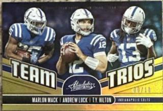 Andrew Luck, Marlon Mack, T.Y. Hilton