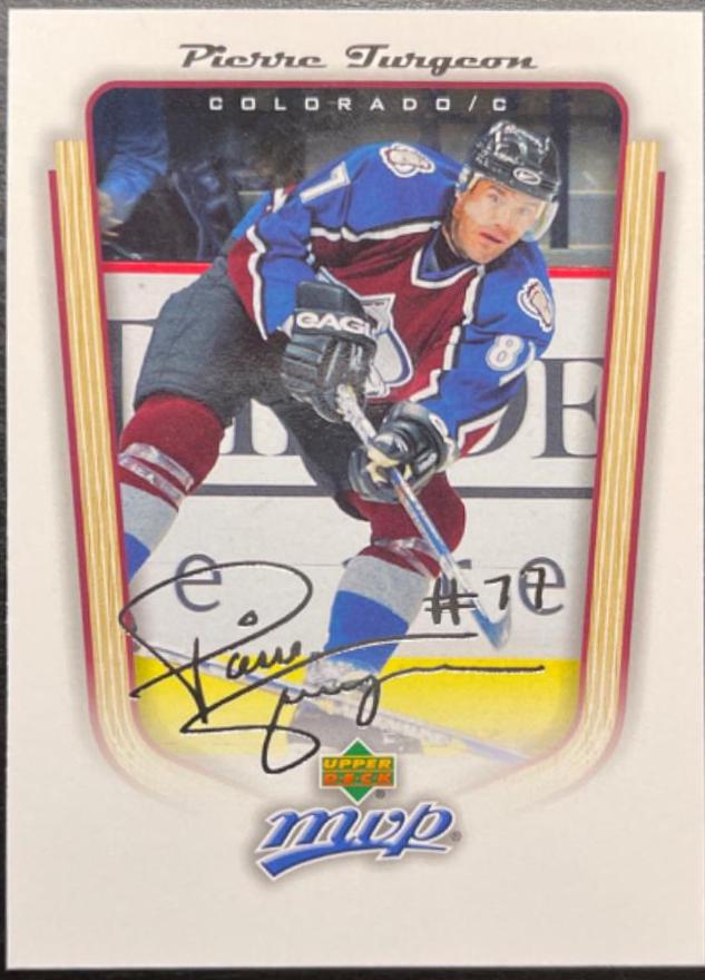 Pierre Turgeon #106 Hockey Cards 2005 Upper Deck MVP