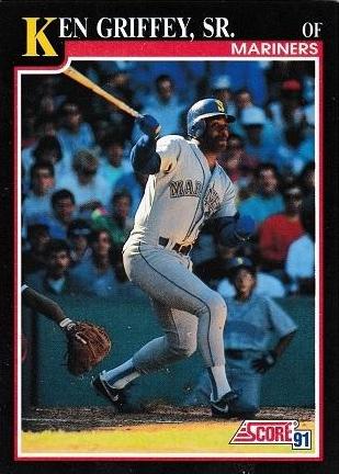 Ken Griffey Sr. #835 Baseball Cards 1991 Score