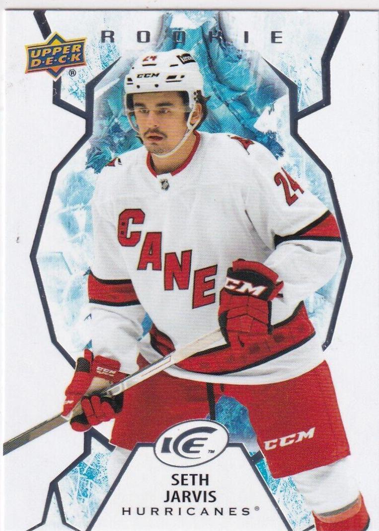 Seth Jarvis #150 Hockey Cards 2021 Upper Deck Ice