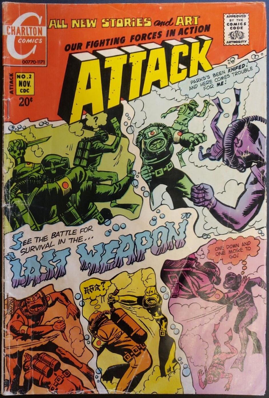 Attack #2 (1971) Comic Books Attack