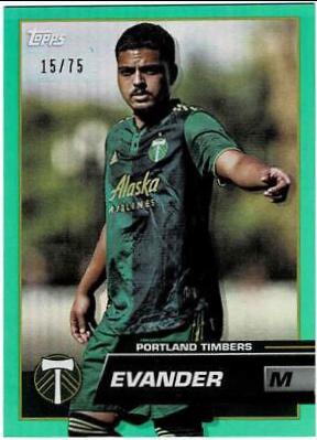 Evander #65 2023 Topps Chrome MLS