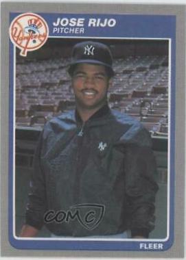 Jose Rijo #143 Baseball Cards 1985 Fleer