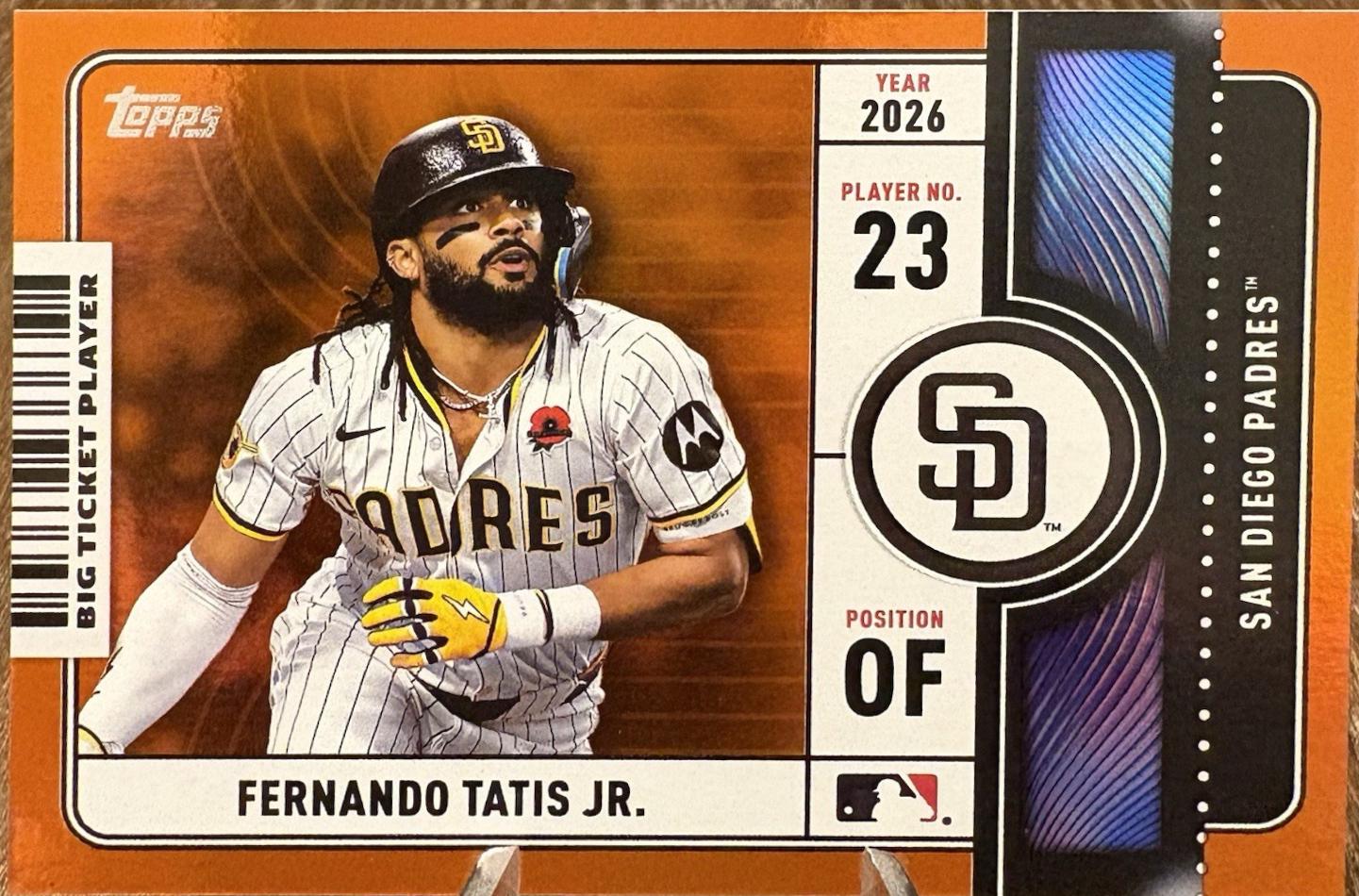 Fernando Tatis Jr. [Orange Foil] #BTP-20 Prices | 2026 Topps Big