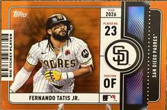 Fernando Tatis Jr. [Orange Foil] #BTP-20 Prices | 2026 Topps Big