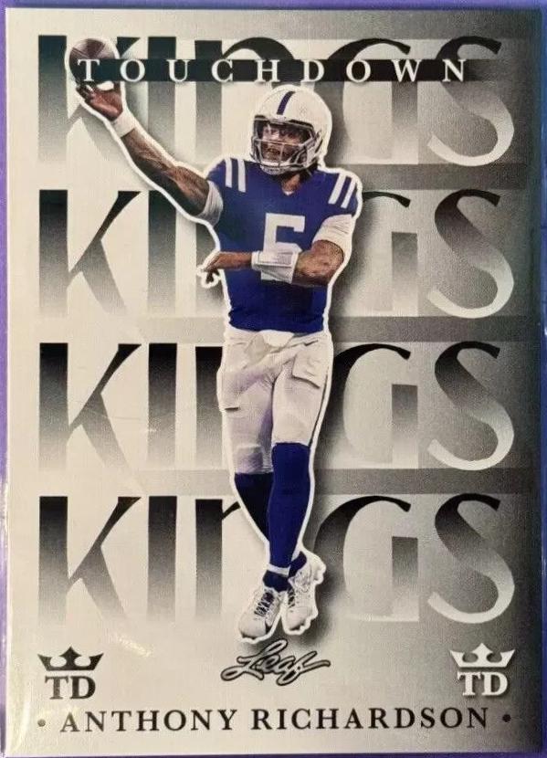 Anthony Richardson #TDK-2 Football Cards 2024 Leaf Touchdown Kings