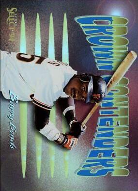 Barry Bonds #CC6 Baseball Cards 1994 Select Crown Contenders