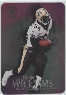 Ricky Williams #127 1999 Skybox Molten Metal Football