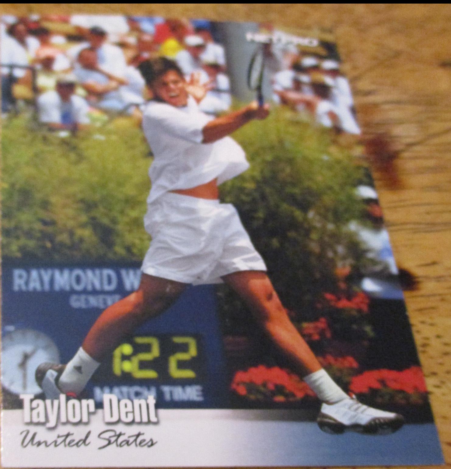 Taylor Dent #17 Tennis Cards 2003 NetPro