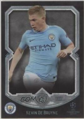 Kevin De Bruyne #43 Soccer Cards 2017 Topps Museum Collection UEFA Champions League