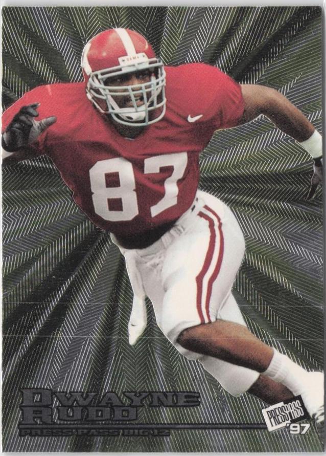 Dwayne Rudd #B5 Football Cards 1997 Press Pass Big 12