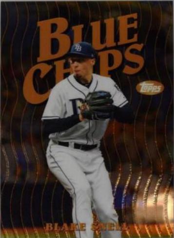 Blake Snell #BS Baseball Cards 2019 Topps Finest Blue Chips