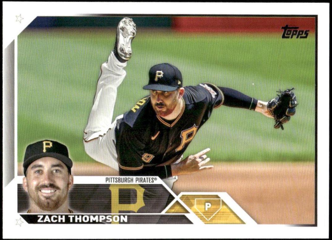 Zach Thompson #2 Baseball Cards 2023 Topps