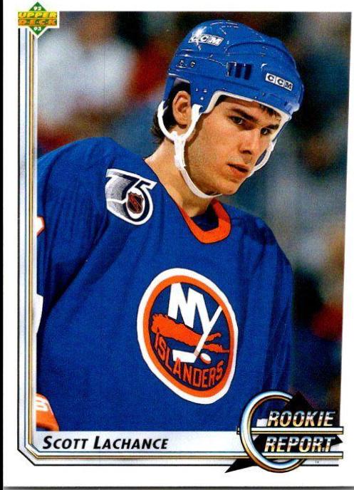 Scott Lachance #360 Hockey Cards 1992 Upper Deck