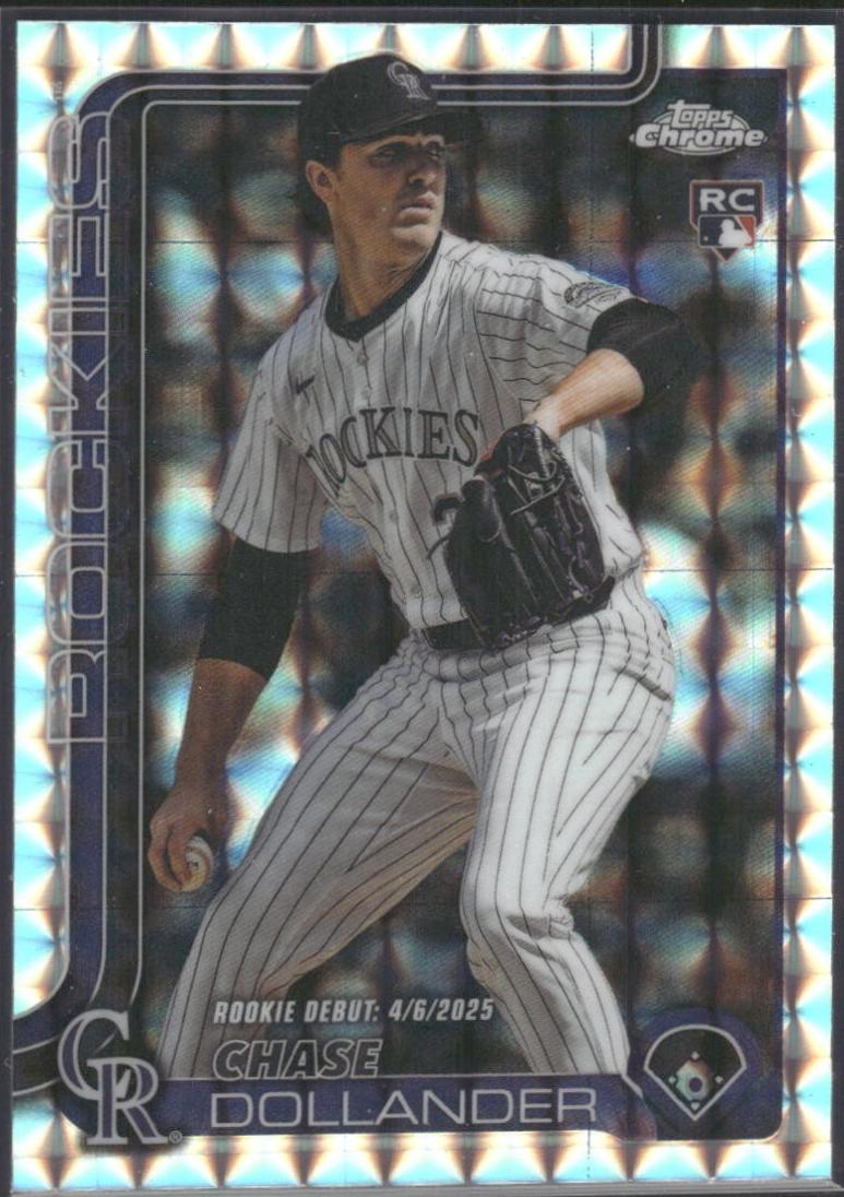 Chase Dollander #USC175 2025 Topps Chrome Update Baseball