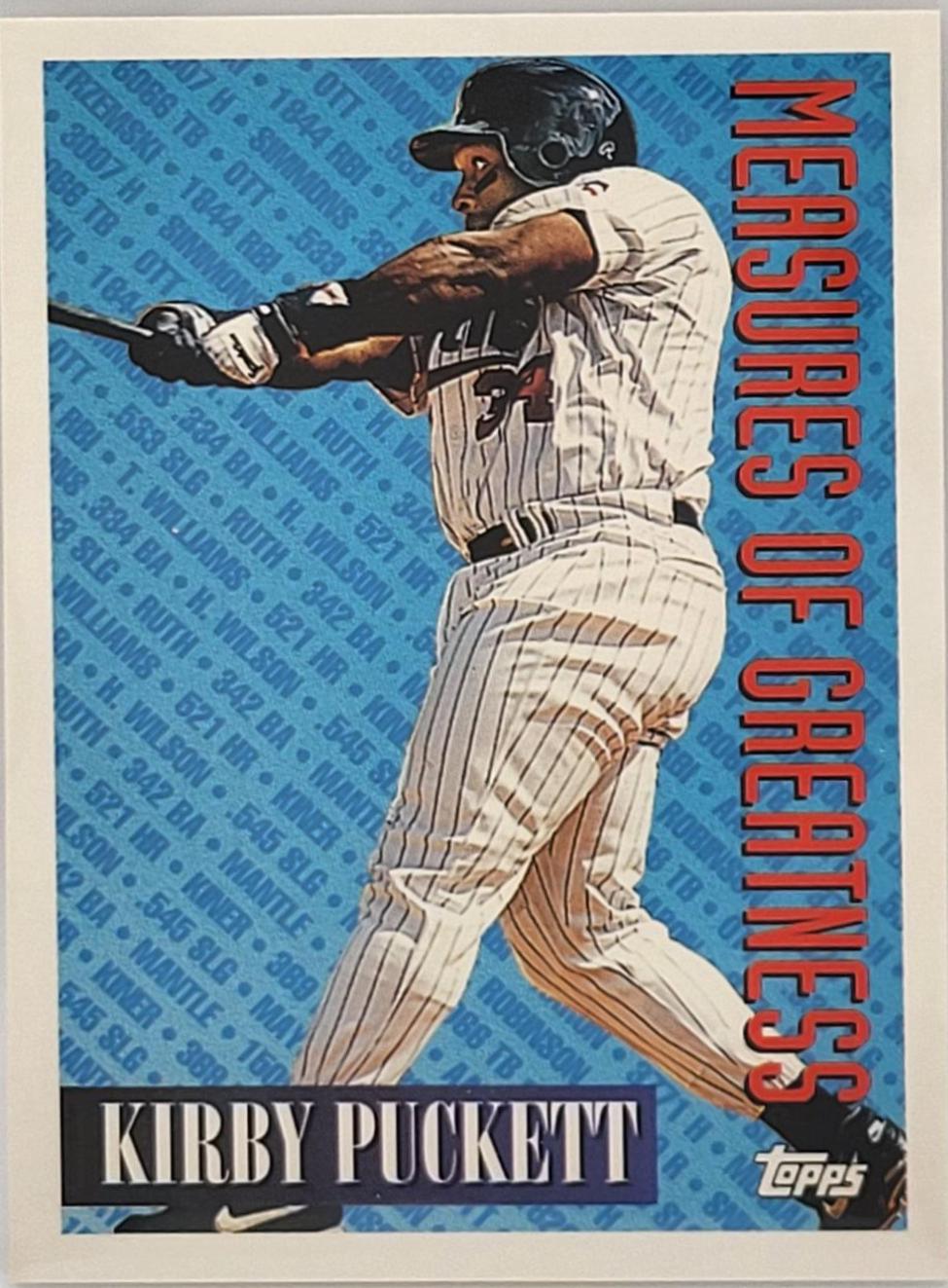 Kirby Puckett #607 Baseball Cards 1994 Topps