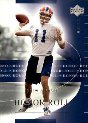 Drew Bledsoe #7 Football Cards 2002 Upper Deck Honor Roll