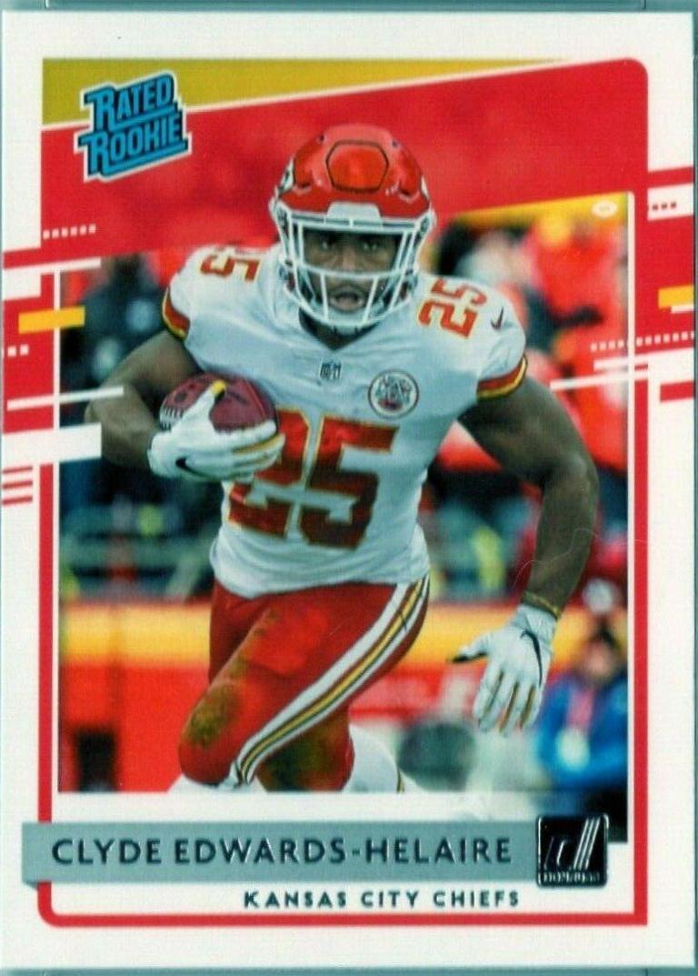 Clyde Edwards Helaire #321 2020 Panini Donruss Football