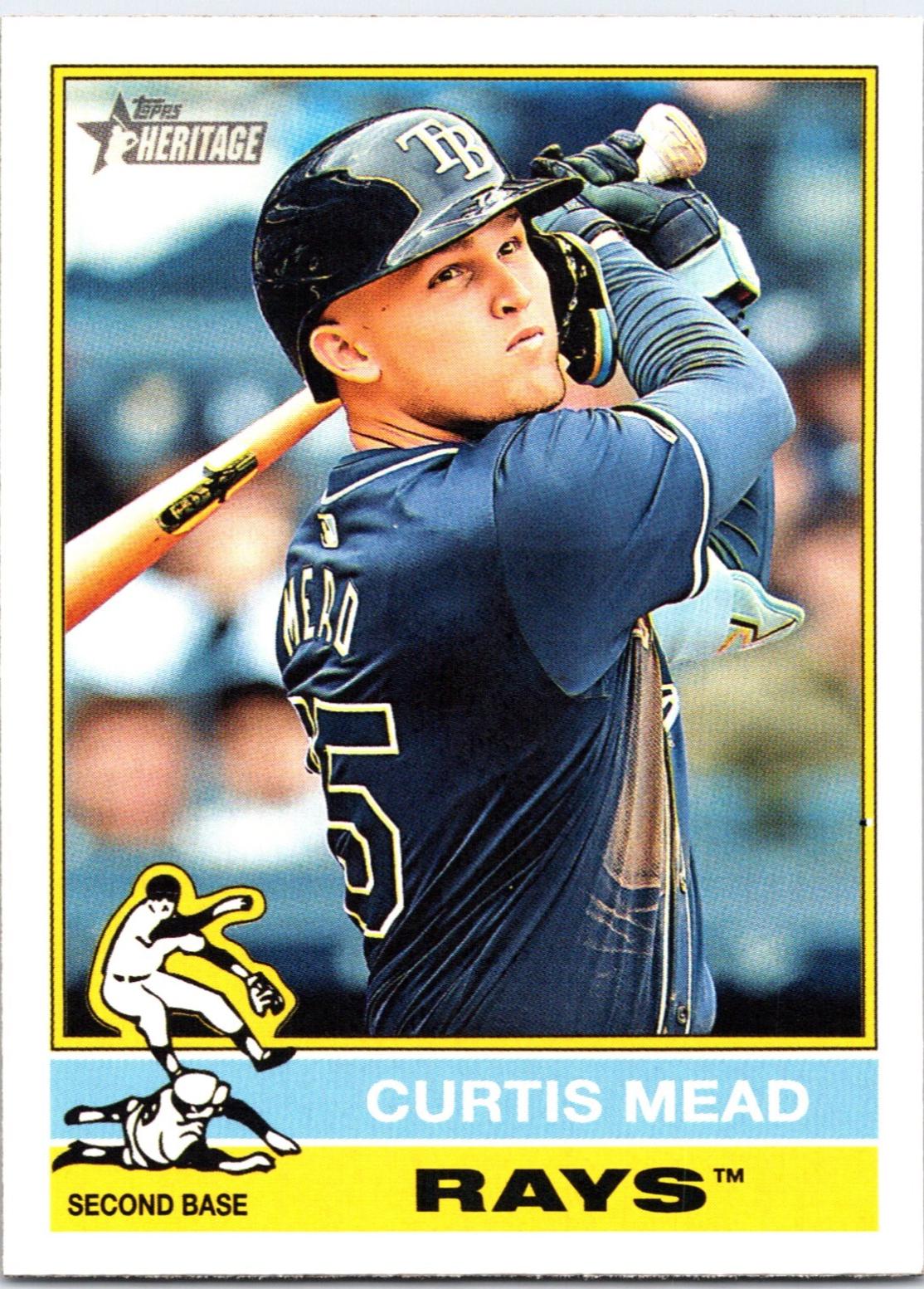 Curtis Mead #326 Baseball Cards 2025 Topps Heritage
