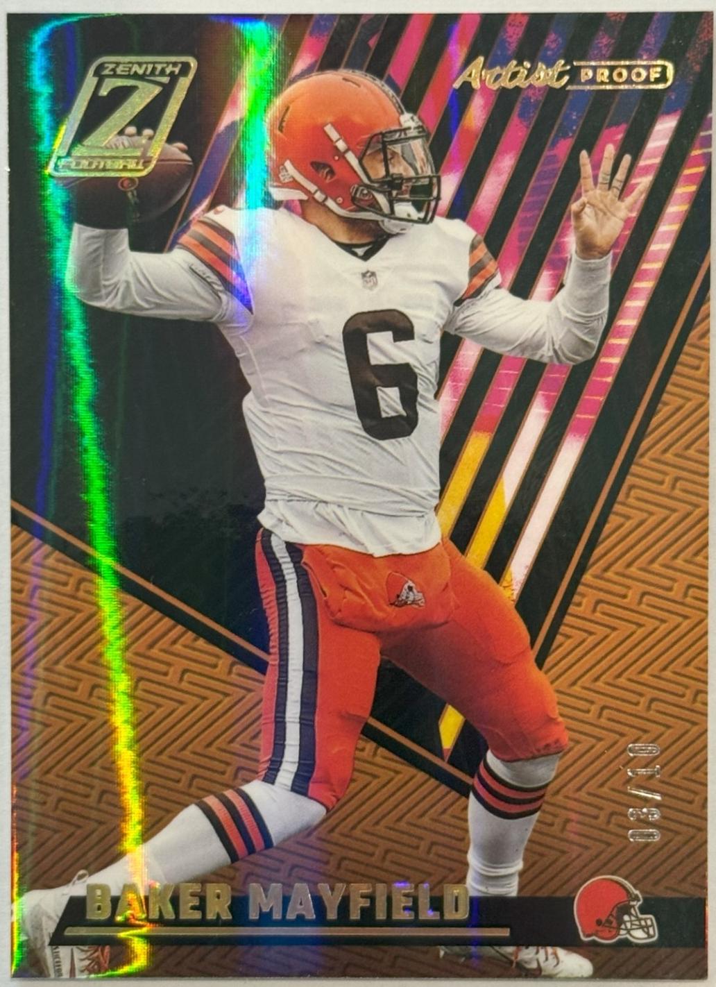 Baker Mayfield [Gold] #9