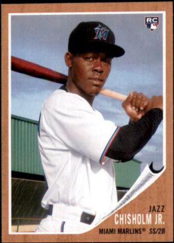 Jazz Chisholm Jr. #77 Baseball Cards 2021 Topps Archives