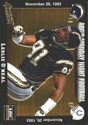 Leslie O'Neal #51 1993 Action Packed Monday Night Football
