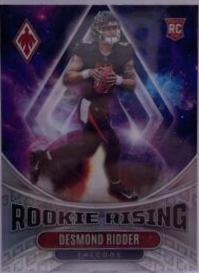 Desmond Ridder #RIS-3 Football Cards 2022 Panini Phoenix Rookie Rising