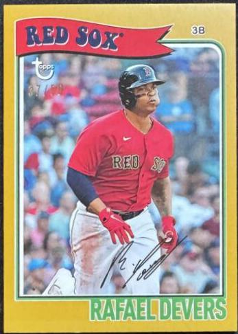 Rafael Devers [Gold] #29