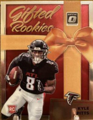Kyle Pitts #GR-11 Football Cards 2021 Panini Donruss Optic Gifted Rookies