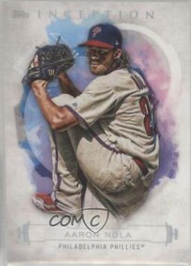 Aaron Nola #6 Baseball Cards 2019 Topps Inception