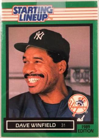 Dave Winfield Baseball Cards 1989 Kenner Starting Lineup