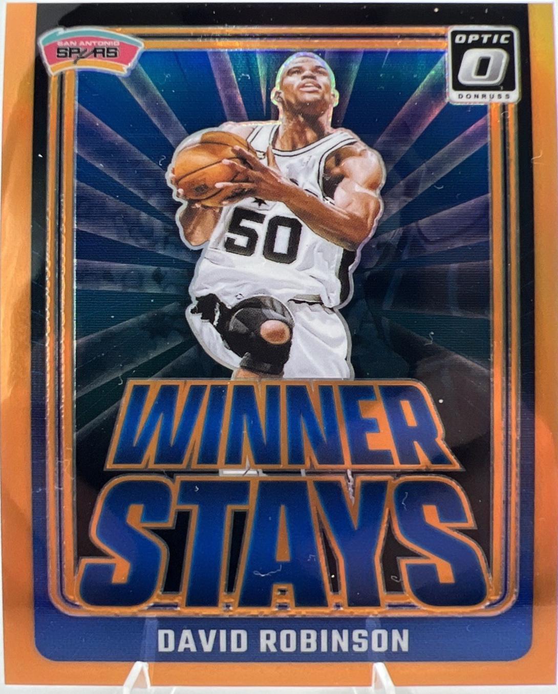 David Robinson [Orange] #15 Prices | 2024 Panini Donruss Optic