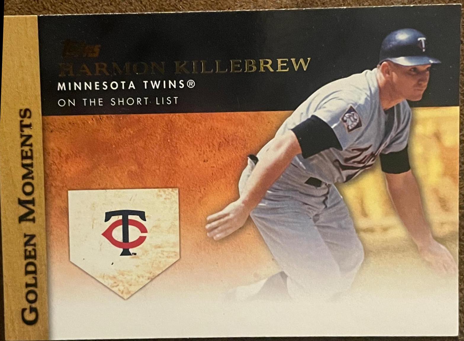 Harmon Killebrew #GM-U28 Baseball Cards 2012 Topps Golden Moments