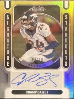 Champ Bailey [Gold] #SS-CB