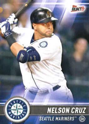 Nelson Cruz #78 Baseball Cards 2017 Topps Bunt