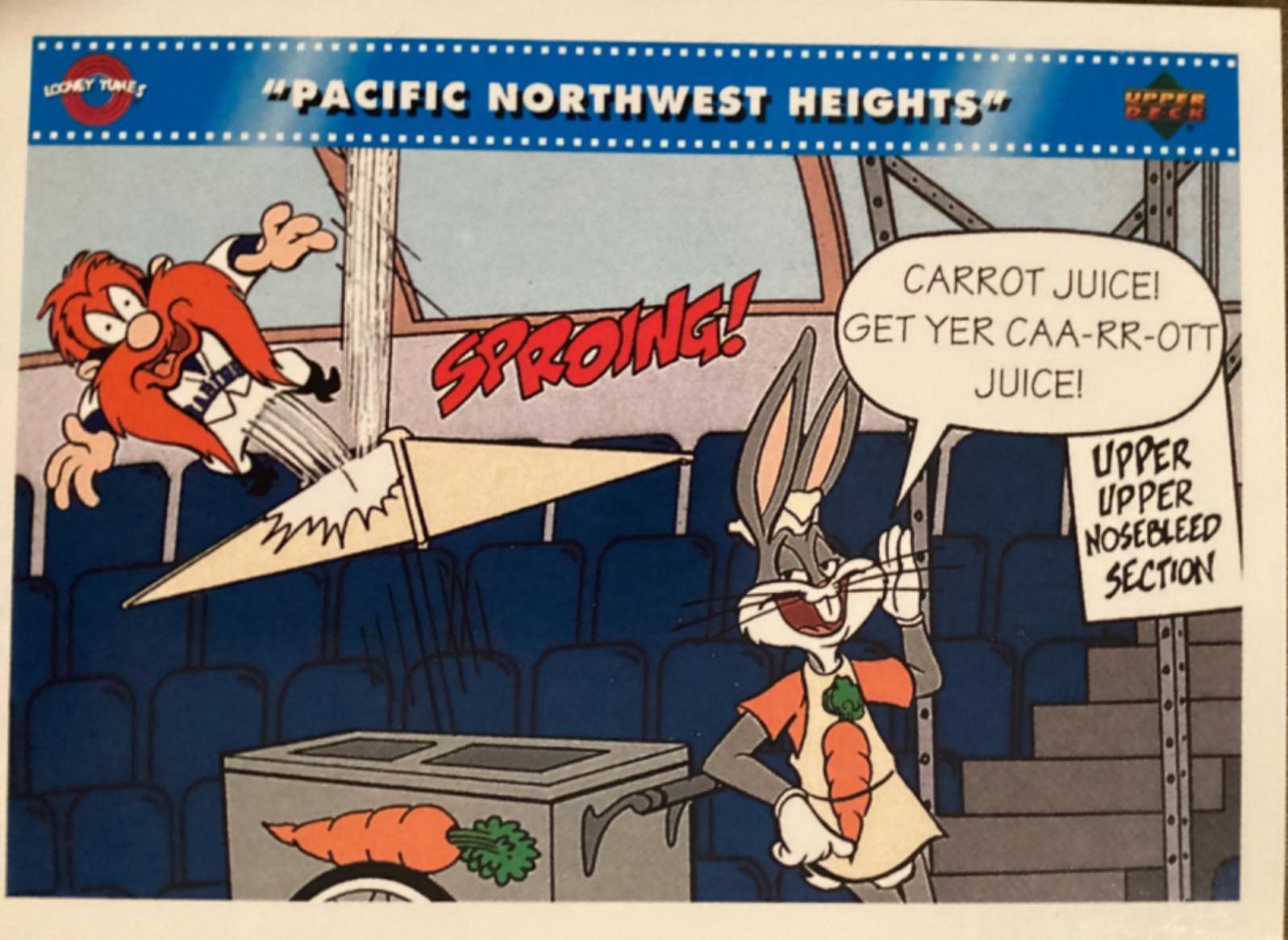 Pacific Northwest Heights #87 Baseball Cards 1992 Upper Deck Comic Ball