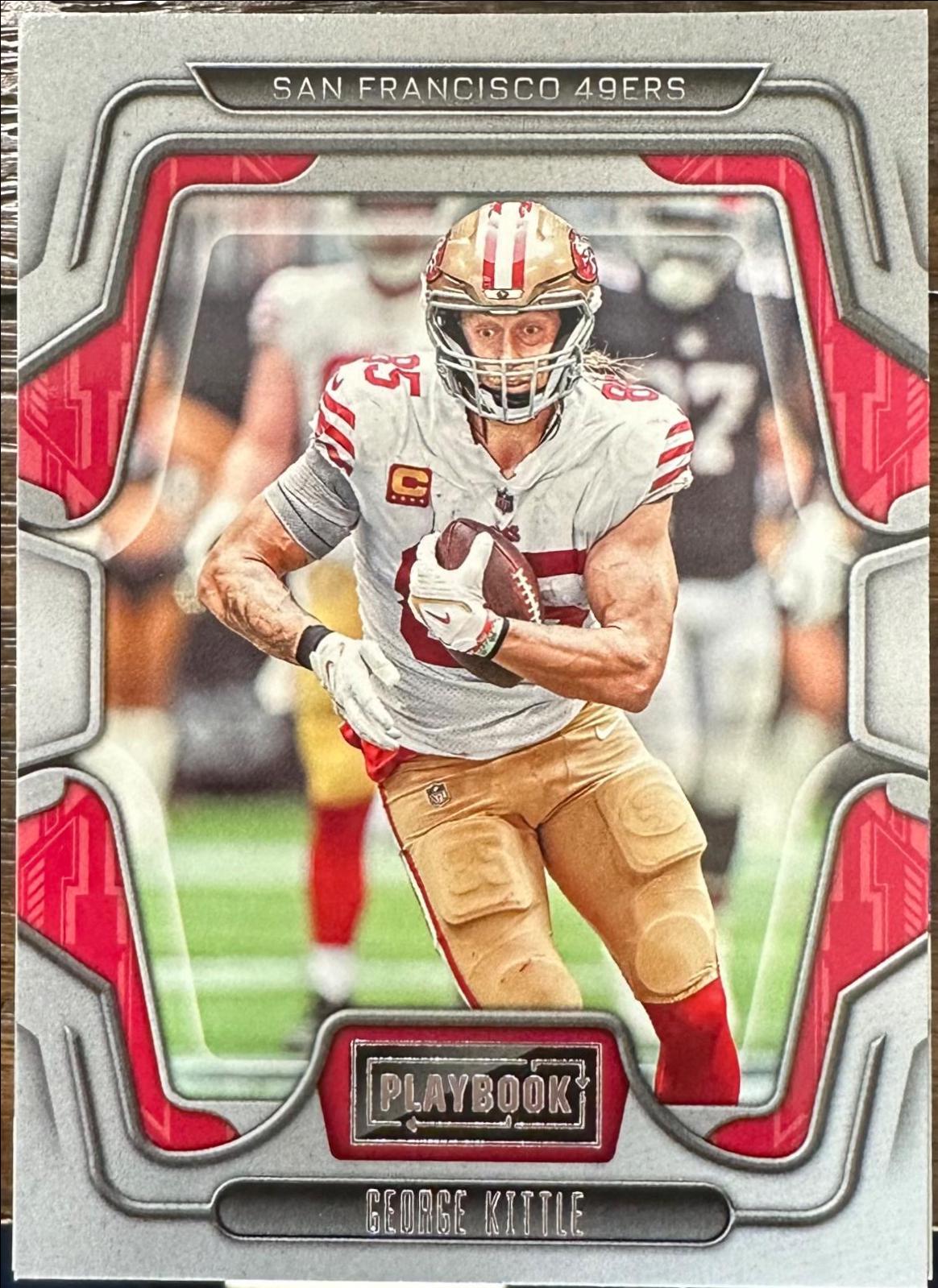 George Kittle #85 2022 Panini Playbook Football