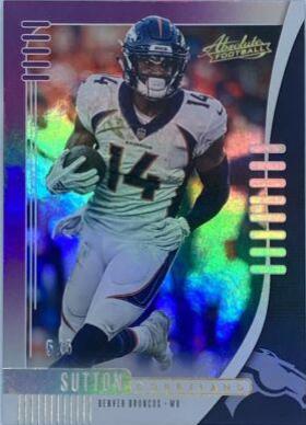 Courtland Sutton #47 2019 Panini Absolute Football