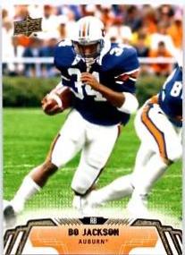 Bo Jackson #38 Football Cards 2009 Upper Deck