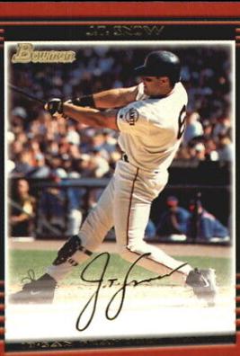 JT Snow #18 Baseball Cards 2002 Bowman