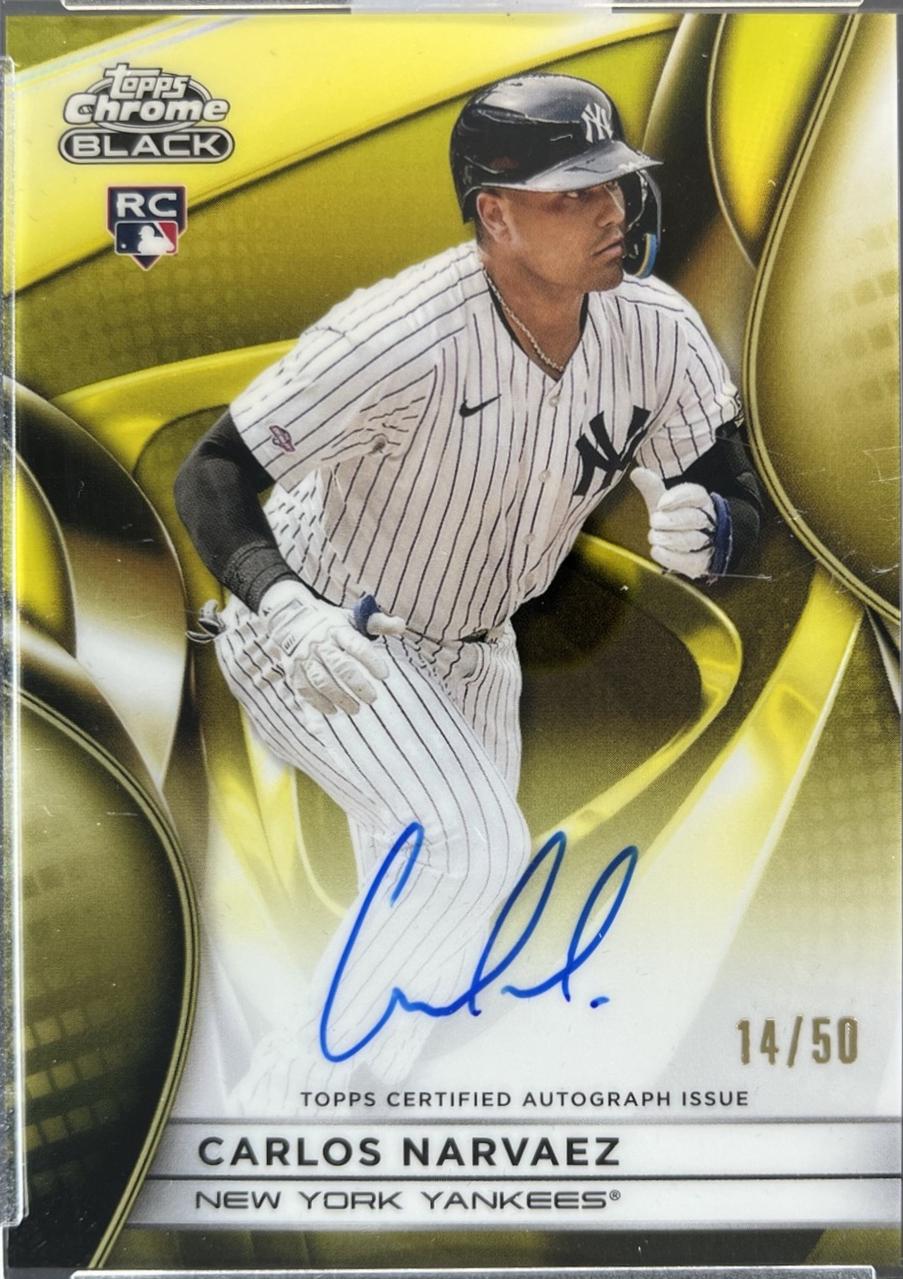 Carlos Narvaez [Gold Refractor] #CBA-CAN