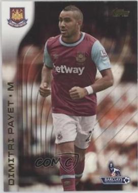 Dimitri Payet #149 Soccer Cards 2015 Topps Premier Gold