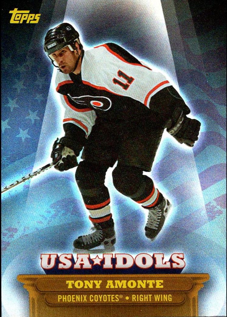 Tony Amonte #UI-14 Hockey Cards 2003 Topps USA Idols