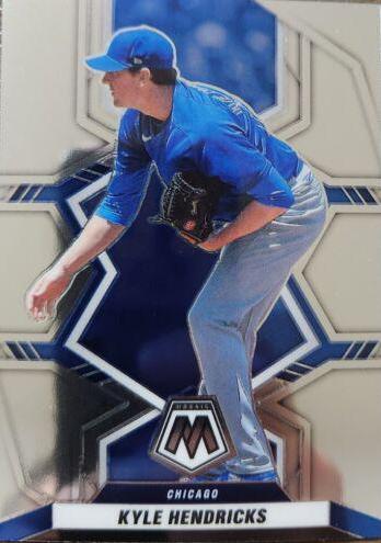 Kyle Hendricks #24 Baseball Cards 2022 Panini Mosaic