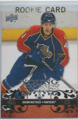 Shawn Matthias #219 2008-09 Upper Deck Hockey