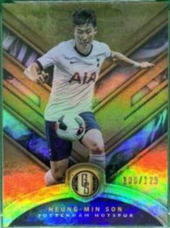 Heung Min Son #4 Soccer Cards 2019 Panini Gold Standard