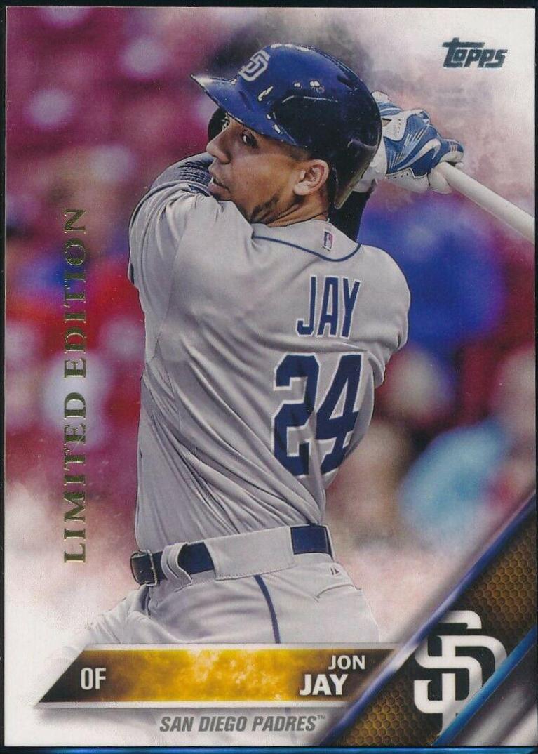 Jon Jay #385 Baseball Cards 2016 Topps Limited Edition