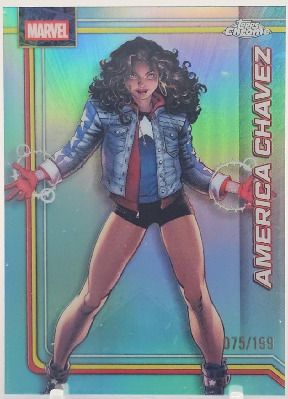 America Chavez Aqua Refractor