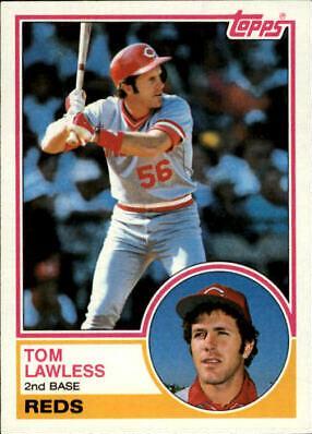 Tom Lawless #423 Baseball Cards 1983 Topps